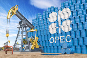 Opec,Organization,Of,The,Petroleum,Exporting,Countries.,Oil,Pump,Jack