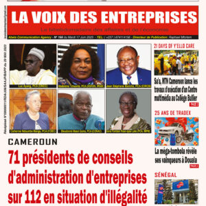 N°166 du Journal La Voix Des Entreprises du Mardi 17 Juin 2025