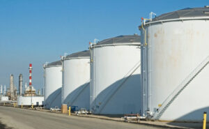 Oil Refinery Tanks