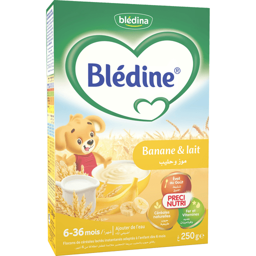 Blédine banane et lait