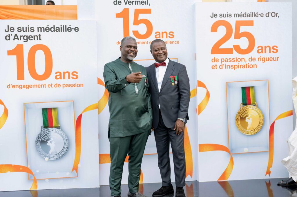 Medailleur dhonneur du travail Orange Cameroun, LVDE