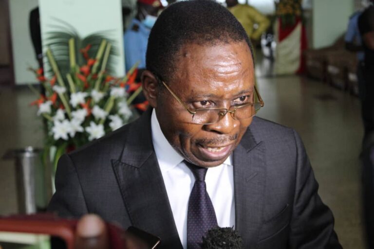 Gaston Eloundou Essomba, Ministre de leau et de lenergie