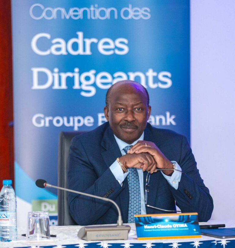Henri Claude Oyima, PDG BGFI Holding