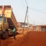 Chantier de la traversee urbaine de Bamenda