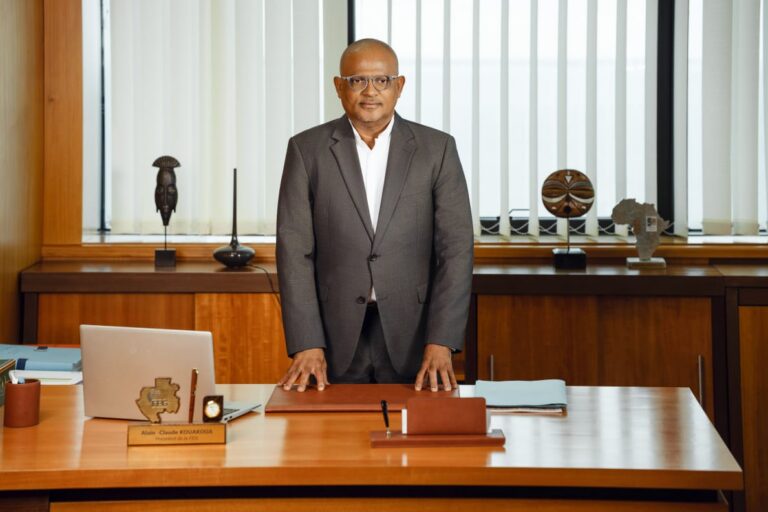 Alain-Claude Kouakoua, PDG du groupe ACK et président du conseil d’administration de la CNAMGS