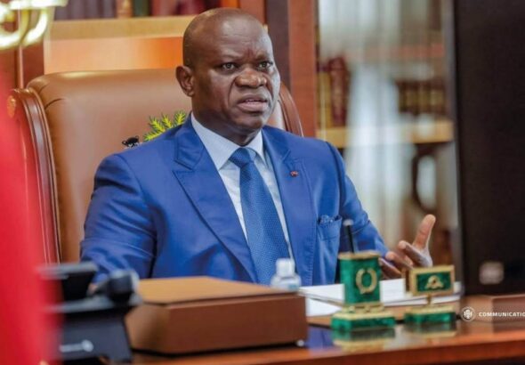 Brice Clotaire Oligui Nguema, President de la Republique du Gabon