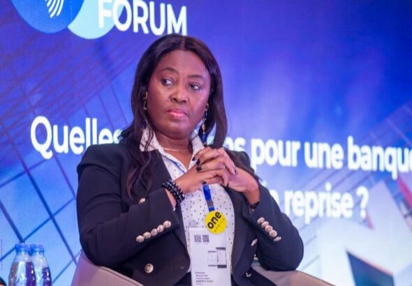 Charlotte Kouecheu Chekep, CEO of Union Bank of Cameroon.