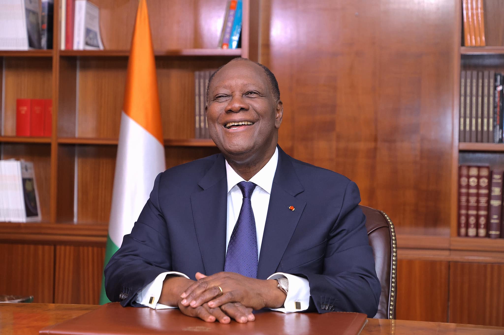 Alassane Ouattara, President of the Republic of Côte d’Ivoire.