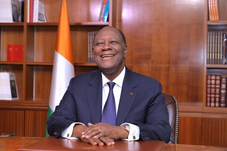 Alassane Ouattara, President of the Republic of Côte d’Ivoire.