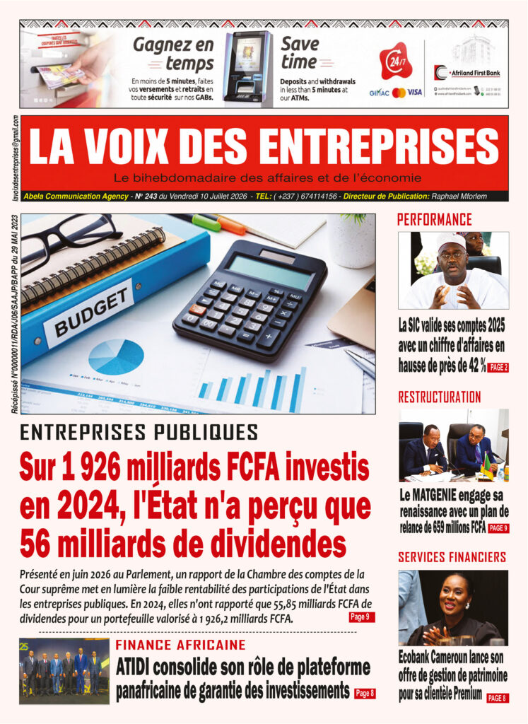 N°243 du Journal LA VOIX DES ENTREPRISES