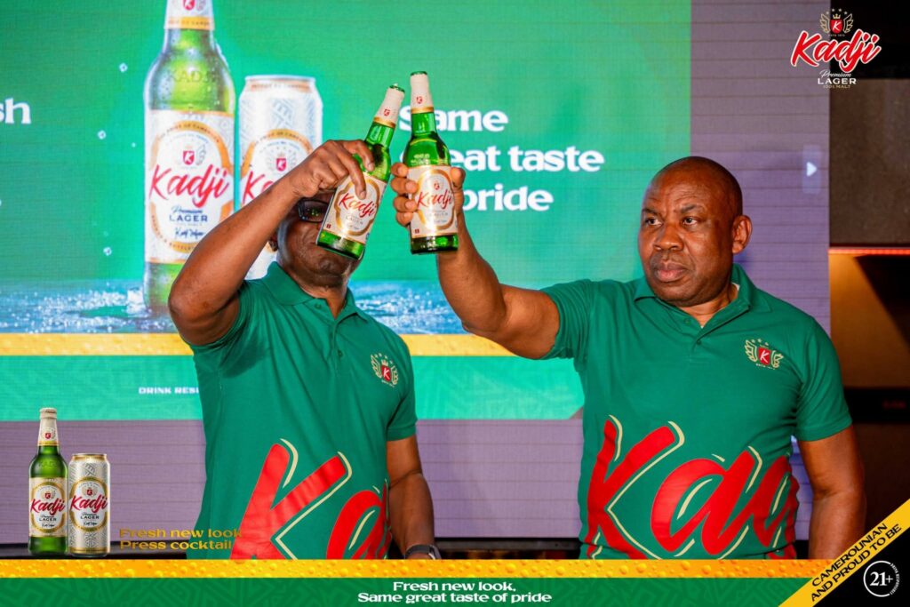 UCB dévoile la nouvelle identité visuelle de la bière Kadji, « Nouvelle allure, même goût unique, même fierté »