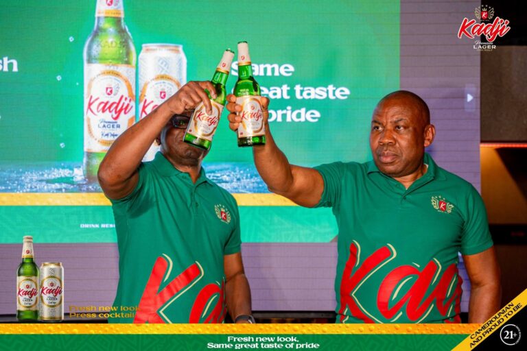 UCB dévoile la nouvelle identité visuelle de la bière Kadji, « Nouvelle allure, même goût unique, même fierté »