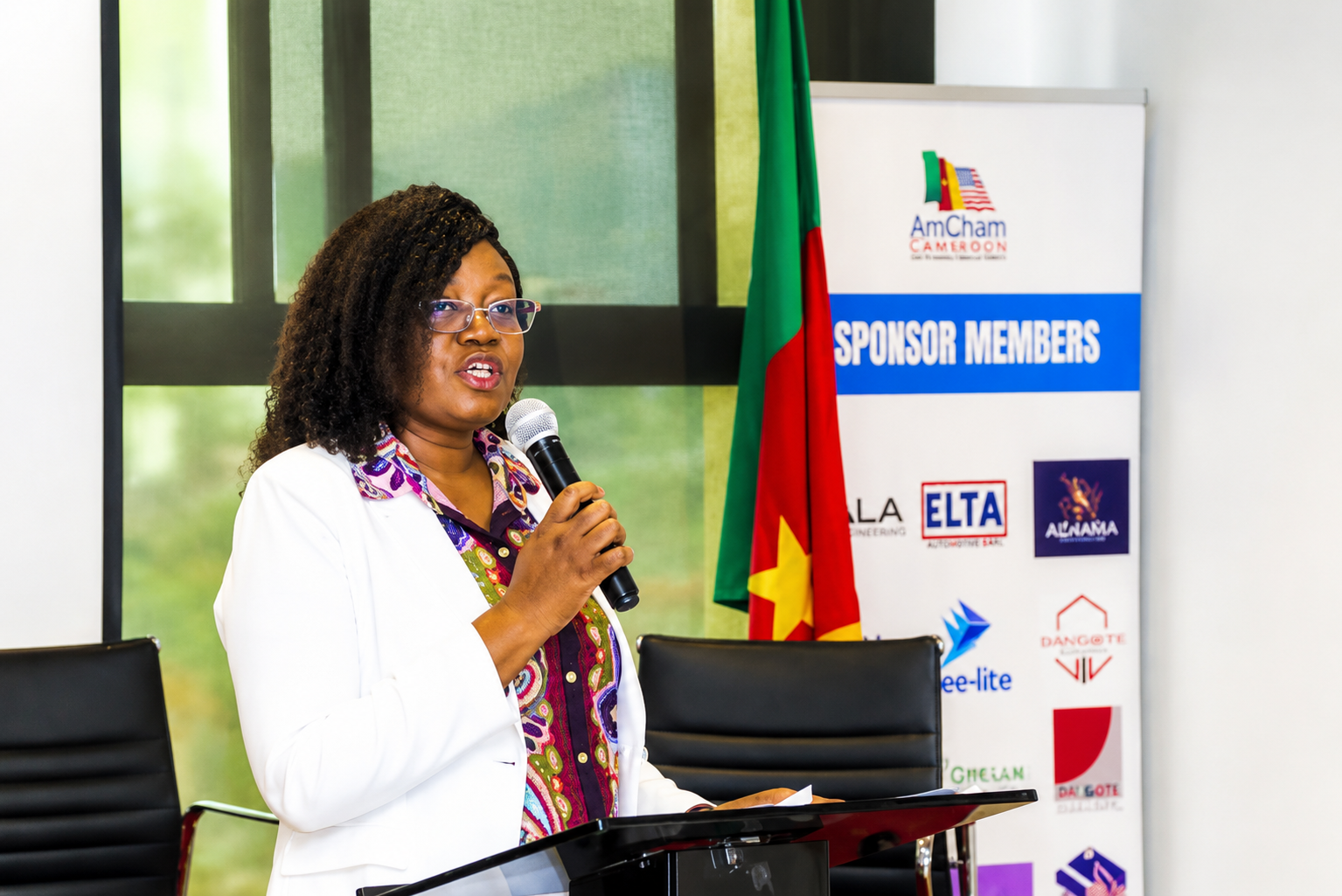 Participants au Business Climate Forum organisé à Yaoundé par l'ambassade des États-Unis et l'AmCham Cameroun pour débattre des réformes visant à attirer les investissements américains.