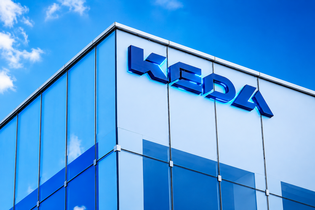 Usine Keda Cameroon Ceramics à Kribi, où la filiale de Keda Industrial a porté son chiffre d'affaires à 58,7 milliards de FCFA et produit plus de 21 millions de m² de carreaux en 2025.