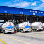 Vue de la raffinerie Dangote au Nigeria, qui a livré plus de 450 000 tonnes d’hydrocarbures au Cameroun, en Côte d’Ivoire, au Ghana, au Togo et en Tanzanie depuis le début des tensions au Moyen-Orient.
