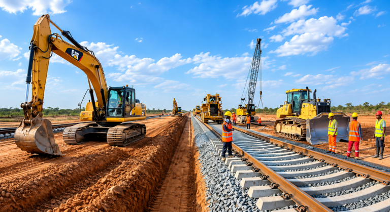 A&S Resources annonce un financement de 3 386 milliards FCFA pour une ligne ferroviaire reliant les mines de Centrafrique au port de Kribi.