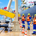 Le nouvel appontement pétrolier du Port de Douala-Bonabéri, remis en service en 2021, renforce les capacités d'approvisionnement du Cameroun en produits pétroliers grâce à des équipements de dernière génération.