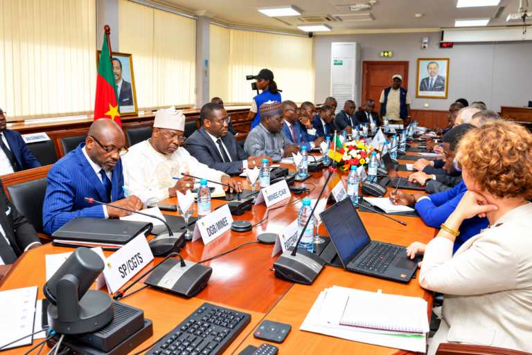 Le ministre Alamine Ousmane Mey échange avec la mission du FMI à Yaoundé en septembre 2026