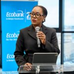 Gwendoline Abunaw, DG d’Ecobank Cameroun, lors de la signature du partenariat avec l’Université de Ngaoundéré.