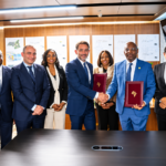 Hayssam El Jammal, PDG de Prometal Groupe, lors de la signature du financement de 40 millions d’euros avec Afreximbank au Caire.