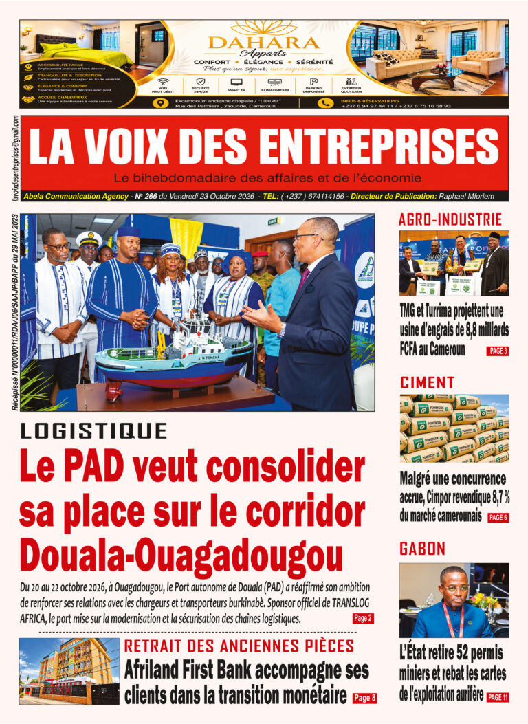 📰 LA VOIX DES ENTREPRISES – Édition N°266