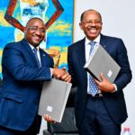 Signature de la convention de financement entre BGFIBank Cameroun et le Groupe TAGIDOR, le 1er octobre 2026 à Douala, pour la construction d’une savonnerie industrielle de 31 millions d’unités par an.