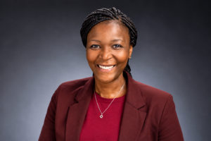 Carmen Kamgaing, dirigeante camerounaise et senior vice-présidente de Caterpillar chargée de la distribution en Europe, en Afrique, au Moyen-Orient et en Eurasie.