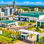 Complexe industriel agroalimentaire de Kaélé au Cameroun, un projet de 23,2 milliards FCFA destiné à transformer 73 000 tonnes de productions agricoles et animales par an dans la région de l’Extrême-Nord.