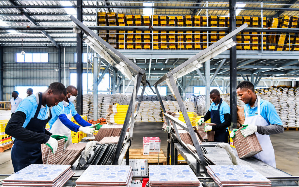 Keda Industrial lance la troisième ligne de production de carreaux à Kribi.