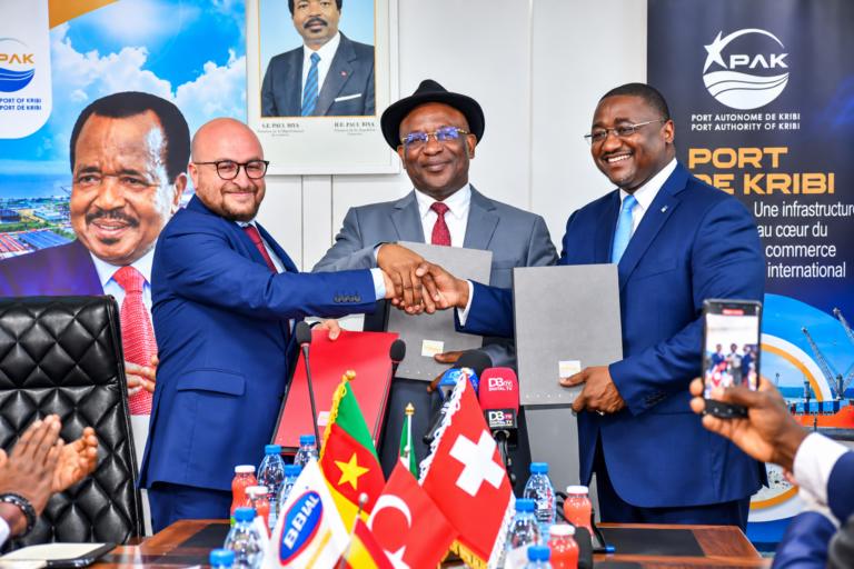 BGFIBank Cameroun accompagne la structuration du financement d’un terminal céréalier de 102 000 tonnes au Port autonome de Kribi, dans le cadre d’un investissement de 50 milliards FCFA.