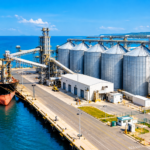 Port autonome de Kribi : projet de construction d’un terminal céréalier de 102 000 tonnes pour renforcer la logistique agro-industrielle au Cameroun.