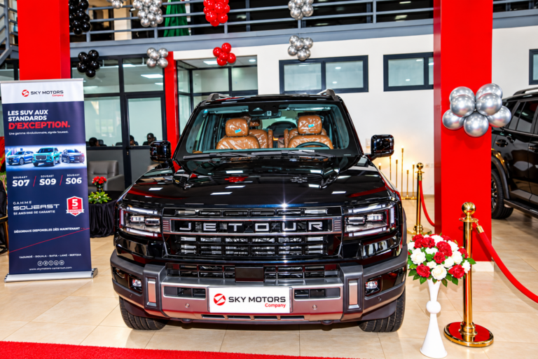 Sky Motors inaugure son showroom à Bafoussam.